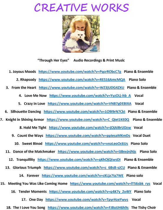 Creative works page 1